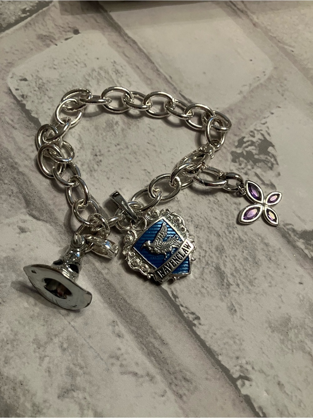 Lumos - Harry Potter Ravenclaw Charm Bracelet